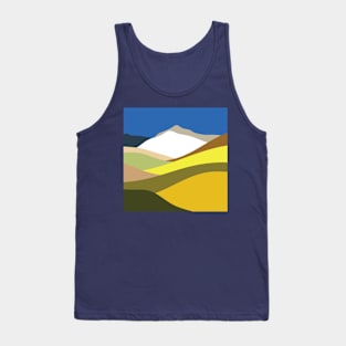 Colorful Salt Desert Mountains Tank Top